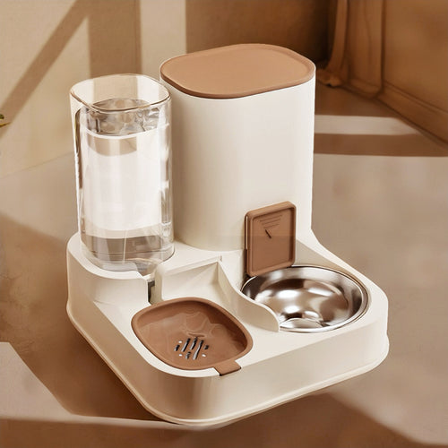 Premium 2-in-1 Pet Feeder & Water Dispenser