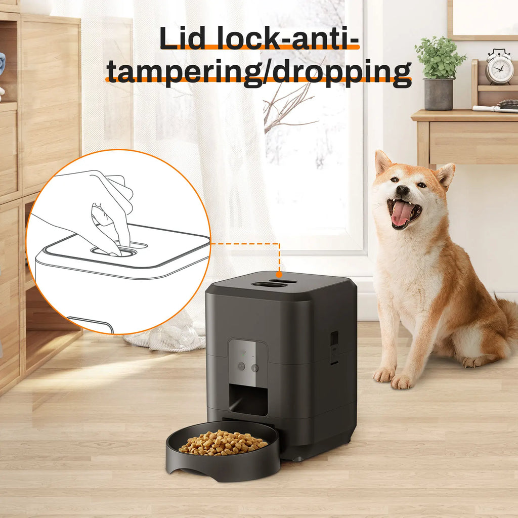 Smart WiFi Pet Feeder Automatic Cat Dog Food Dispenser